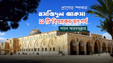 প্রাণের স্পন্দন মসজিদুল আকসা : ১১ টি বিস্ময়কর তাৎপর্য