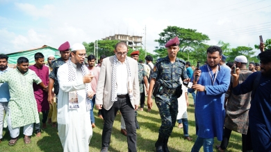 ফিলিস্তিনের রাষ্ট্রদূত কর্তৃক আস-সুন্নাহ ফাউন্ডেশনের ত্রাণ কার্যক্রম পরিদর্শন