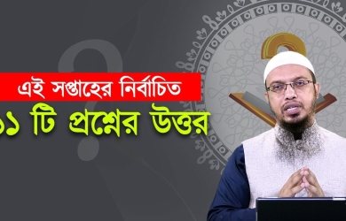 নির্বাচিত ১১ টি প্রশ্নের উত্তর