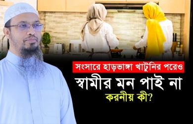 সংসারে হাড়ভাঙা খাটুনির পরেও স্বামীর মন না পেলে কী করবেন?