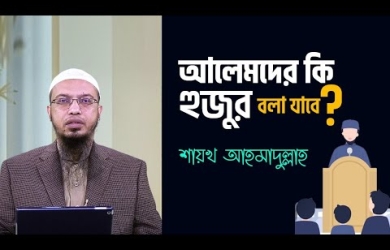 আলেমদের হুজুর বলা যাবে কি না