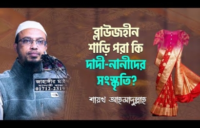 ব্লাউজ ছাড়া শাড়ি পরা কি দাদি-নানিদের সংস্কৃতি?