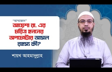 আয়েশা (রা.)-এর চরিত্র হননের অপচেষ্টার কারণ
