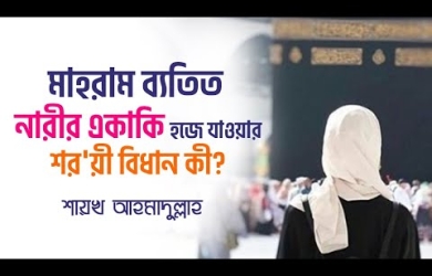 নারীরা মাহরাম ছাড়াও যেতে পারবেন, সৌদি আরবের নতুন আইন সম্পর্কে অভিমত