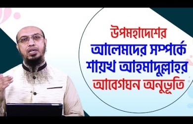 উপমহাদেশের আলেমদের সম্পর্কে মূল্যায়ন