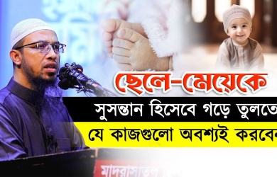 ছেলে-মেয়েকে সুসন্তান হিসেবে গড়ে তুলতে যে কাজগুলো অবশ্যই করবেন